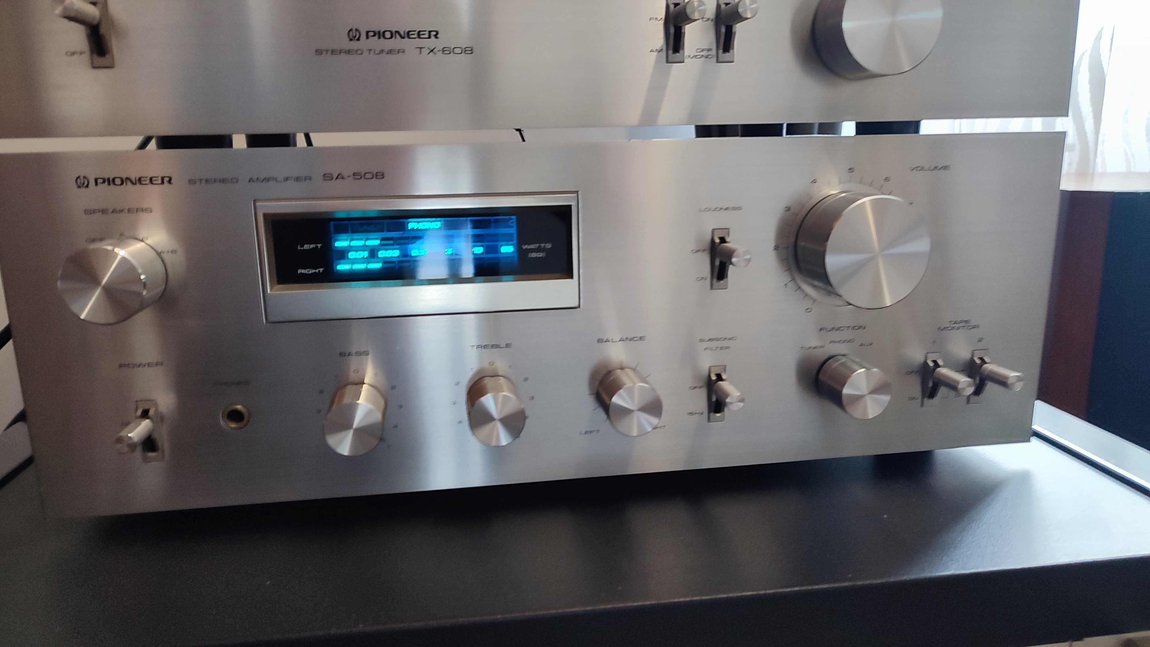 Pioneer sa-508 zestaw stereo , wieża, szafka Pioneer .