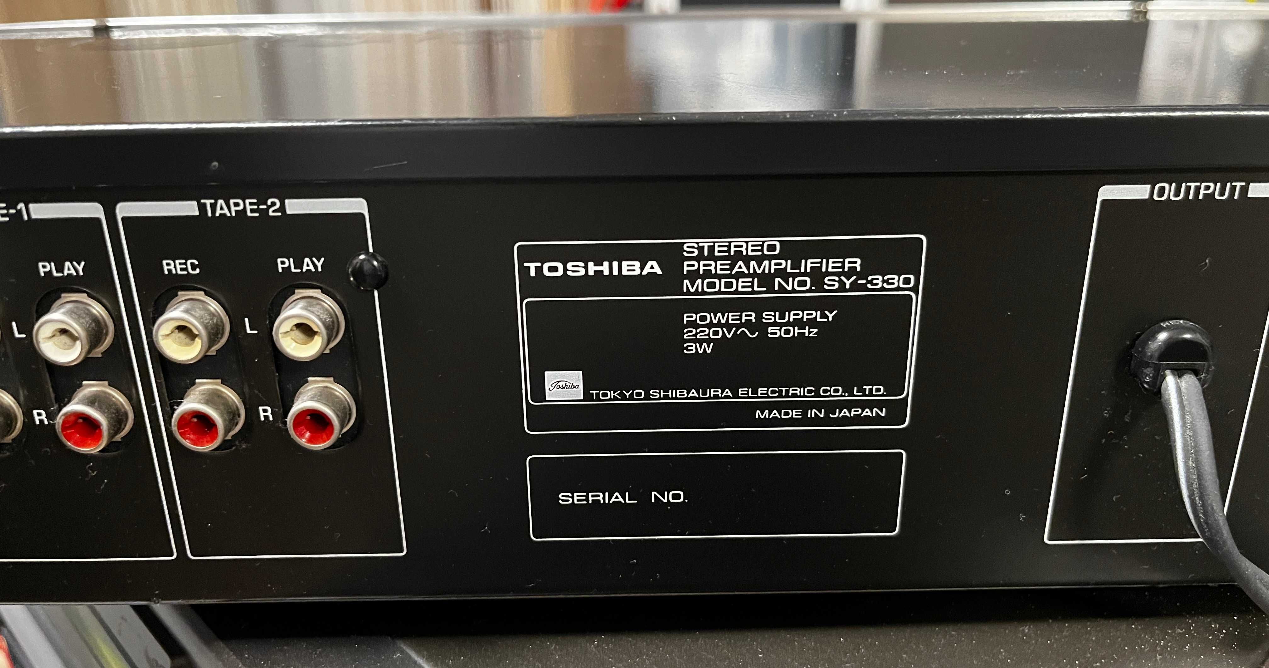 przedwzmacniacz Toshiba SY-330