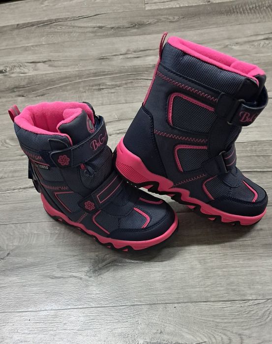 Дуже теплі зимові чобітки для дівчинки