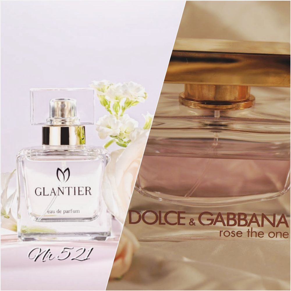 Perfumy Glantier nr 521 - D&G the one rose