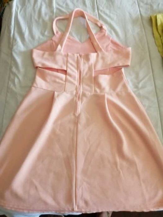 Vestido Tiffosi rosa claro