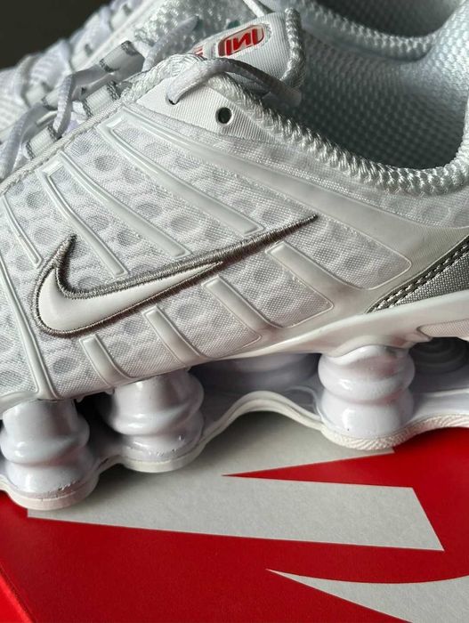 Buty meskie Mokasyny Nike_Shox_TL_White R.37.5
