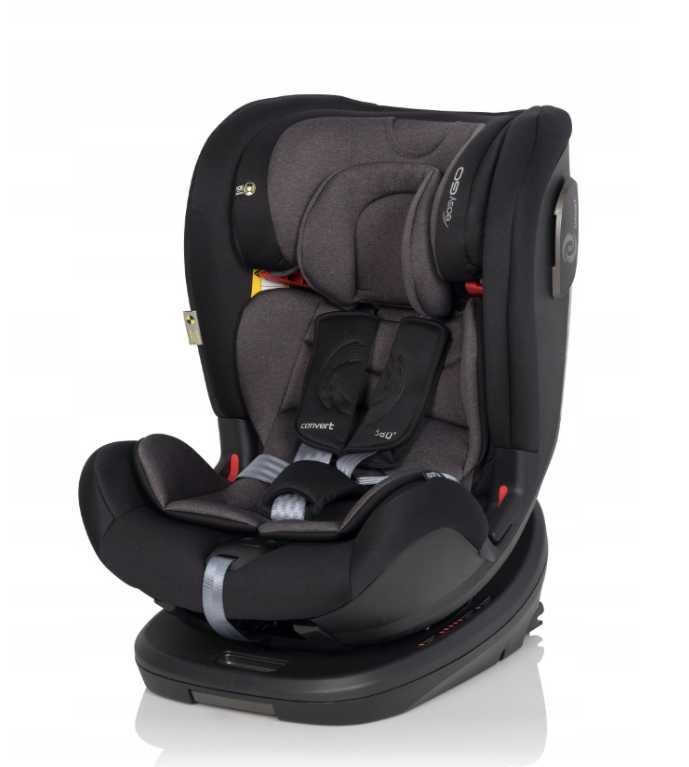 Fotelik samochodowy Convert EasyGo obrotowy 360 stopni isofix NOWOŚĆ