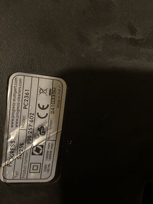 Пилосос  Progres 1800w
