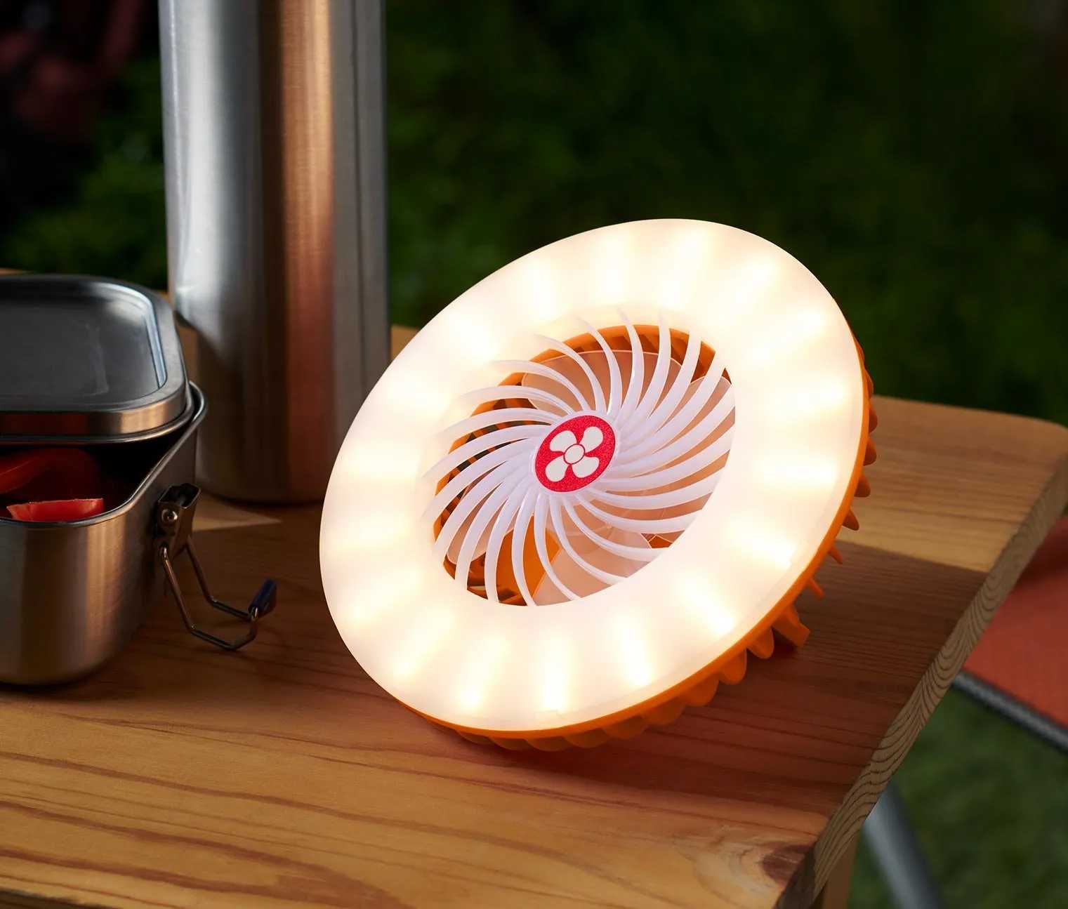 Wentylator LED 2 w 1