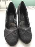Buty damskie z koronki