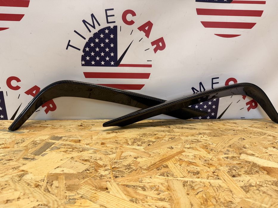 Карбонові вставки в бампер alfa romeo giulia