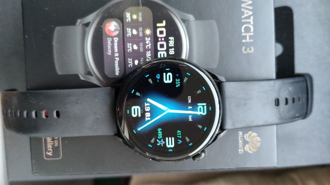 Huawei watch 3 czarny