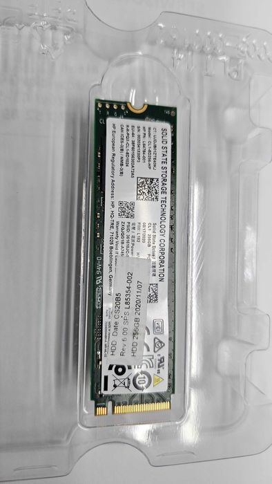 Dysk 256 SSD  NVME