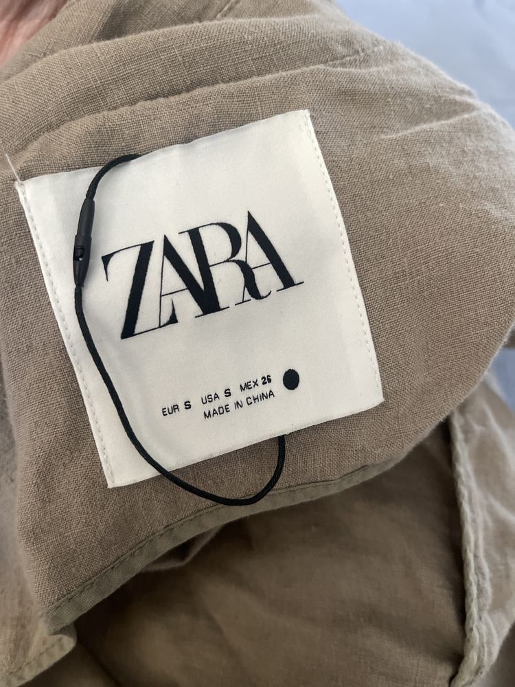 Рубашка платье ZARA
