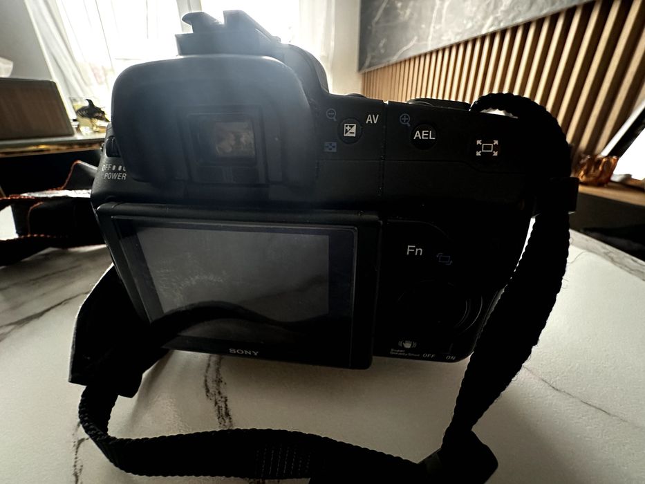 Aparat Sony a350 + ładowarka + karta pamięci + torba