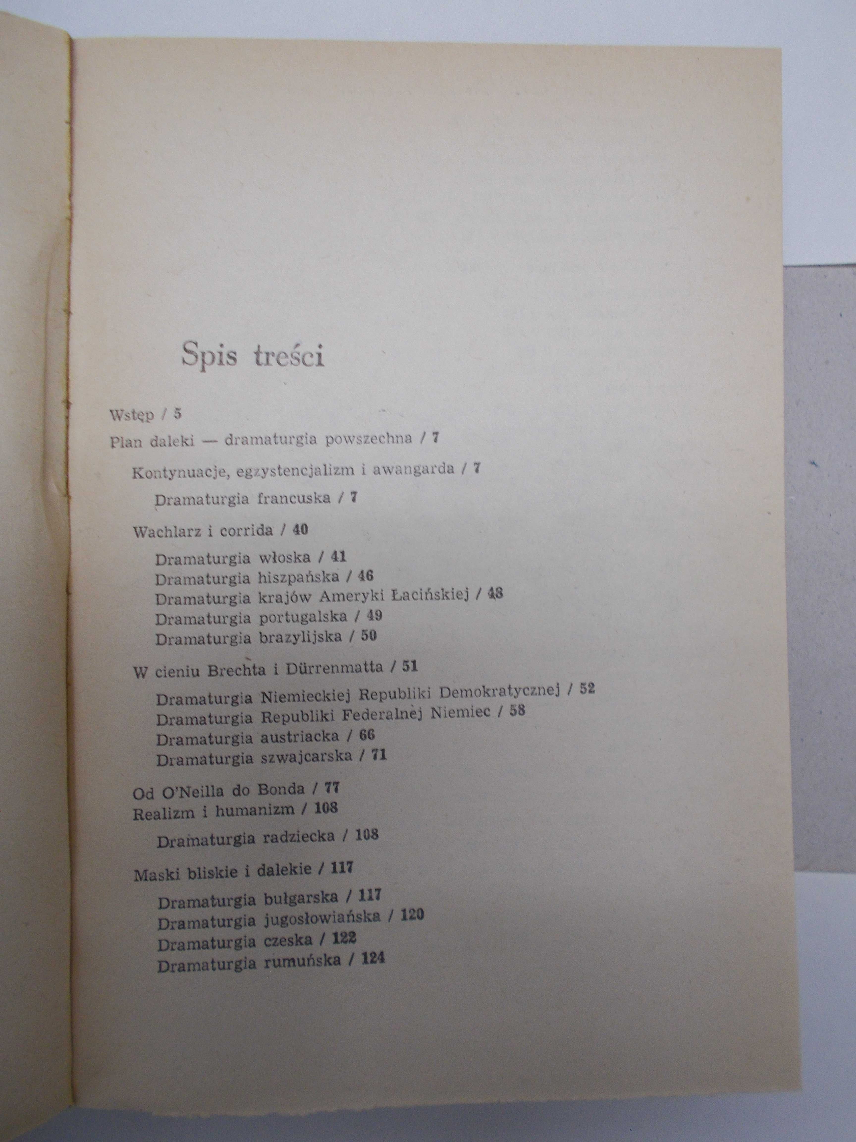 Lesław Eustachiewicz - Dramaturgia współczesna - literaturoznawstwo