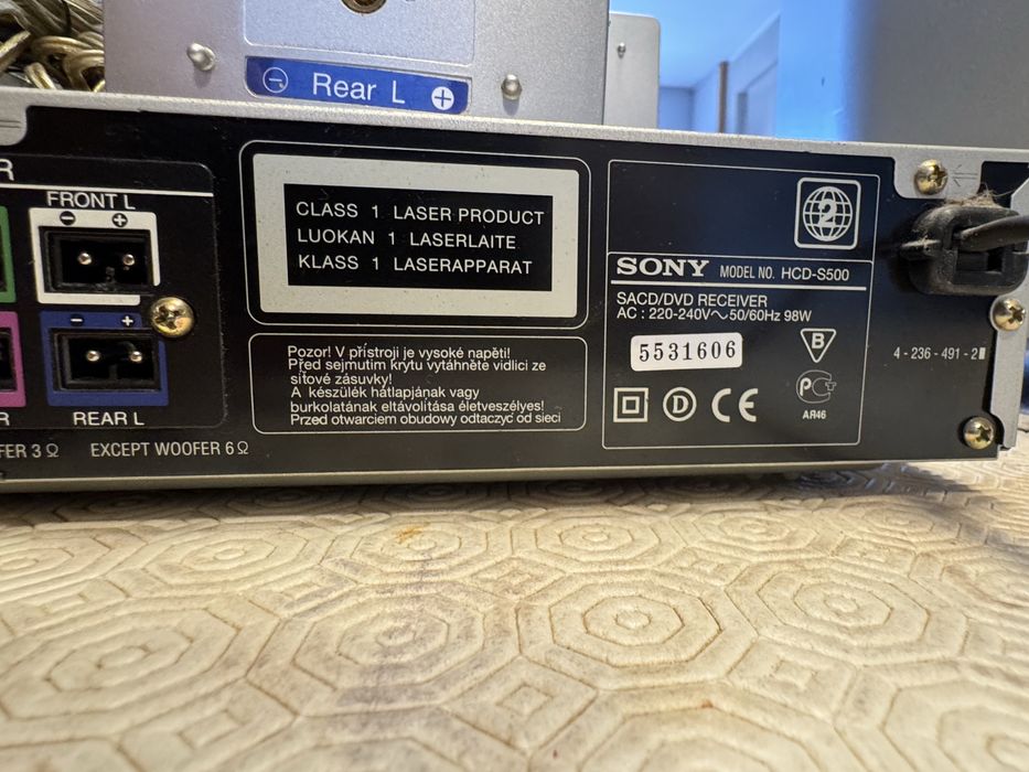 Sistema Home Cinema Sony