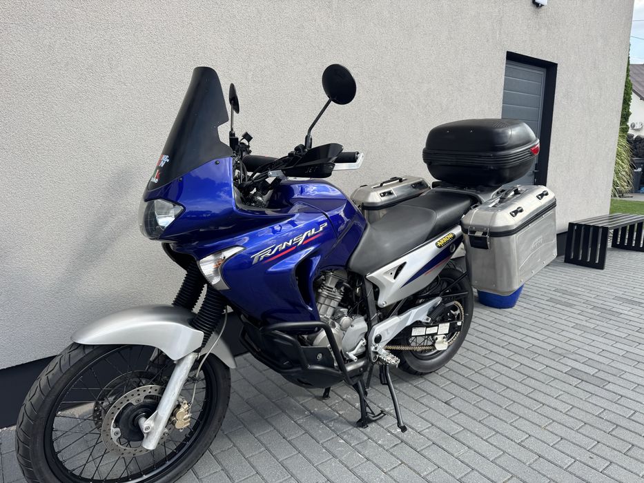 Honda Transalp xl650. kufry