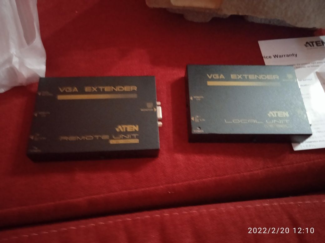Video Extender ATEN VE-150 VGA przedłużacz do 150 metrów