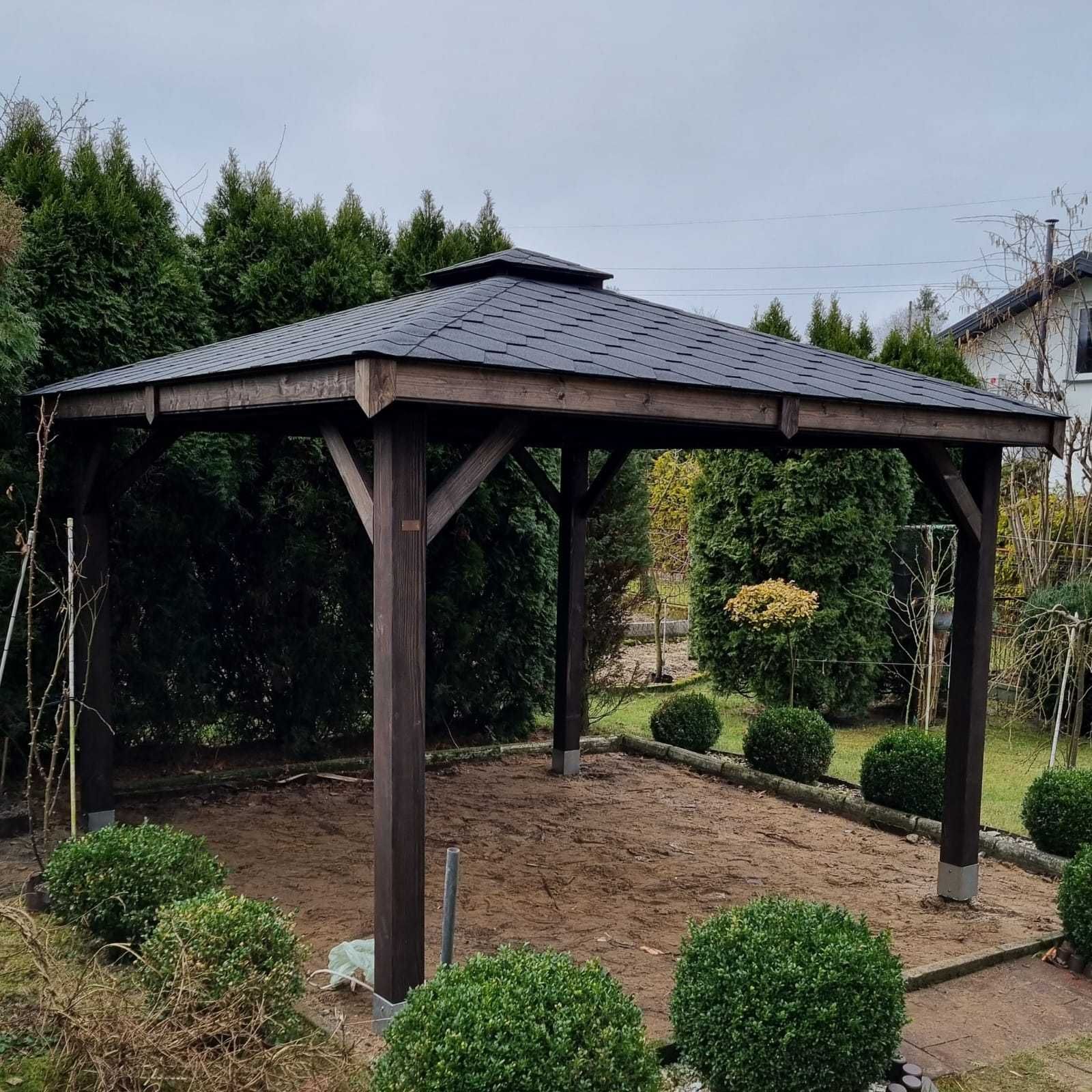 Altana ogrodowa MALTA 3x3, altanka, wiata pergola zadaszenie PRODUCENT