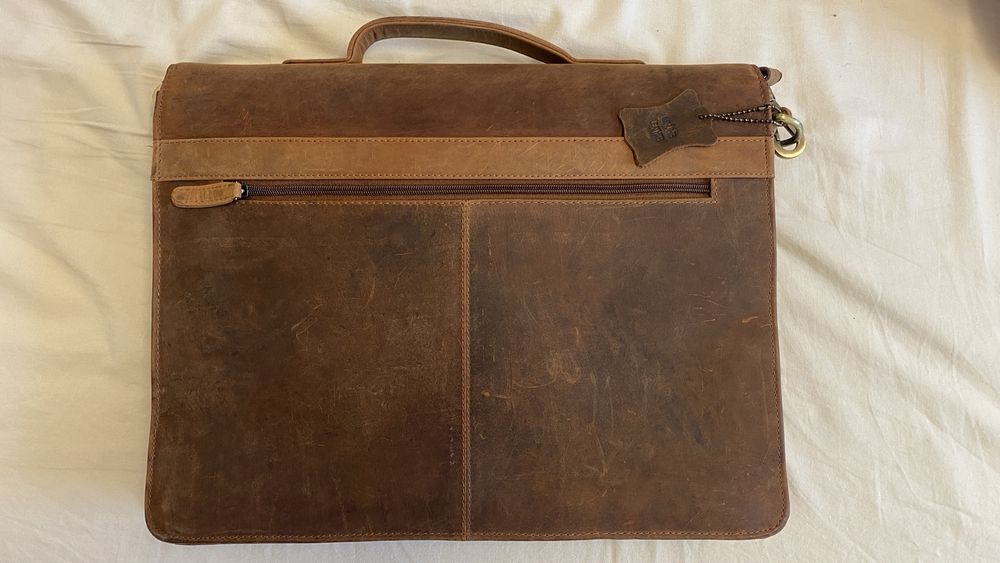 Torba z prawdziwej skóry firmy LEABAGS