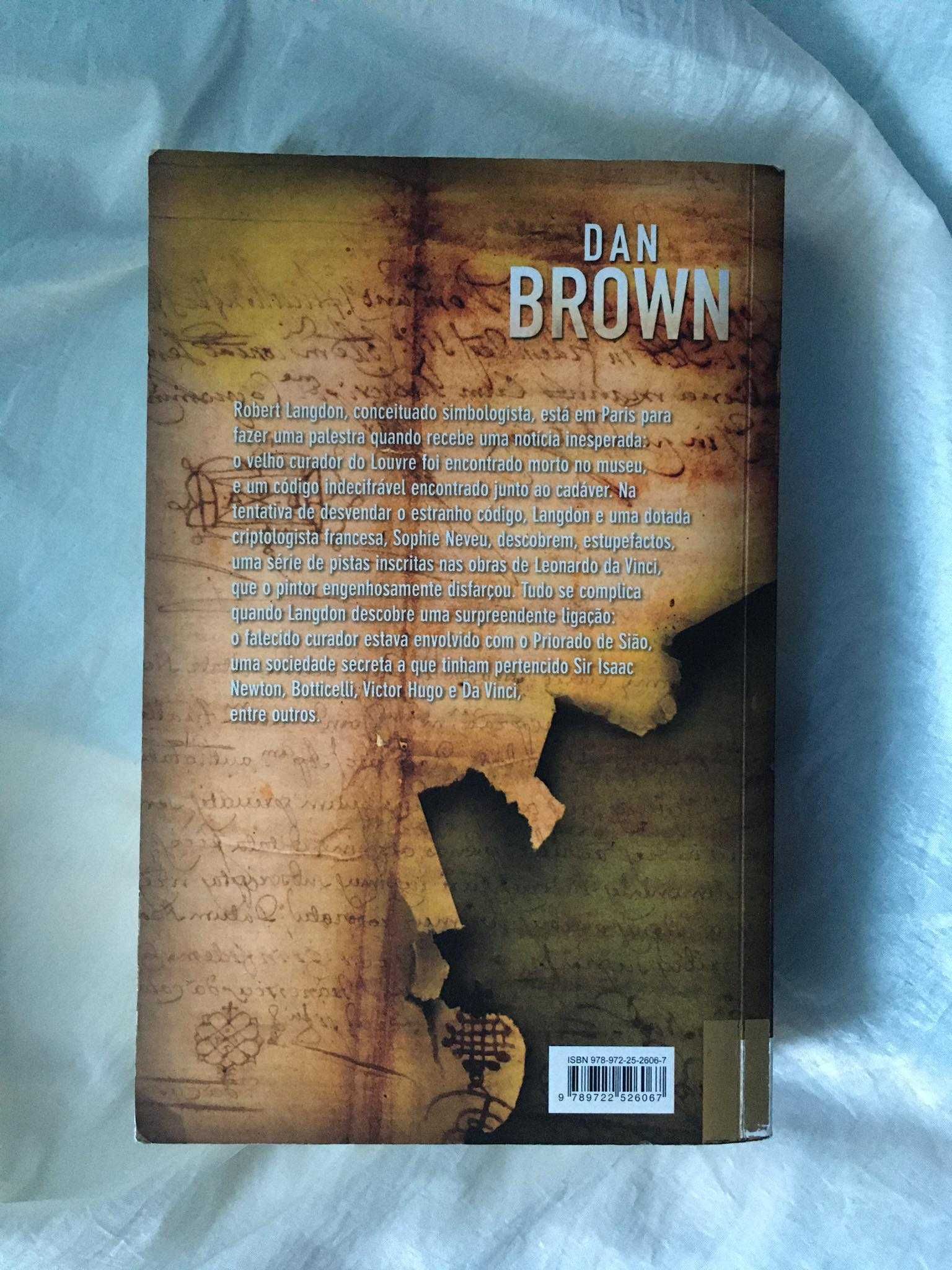 Livro "O Código Da Vinci" Dan Brown