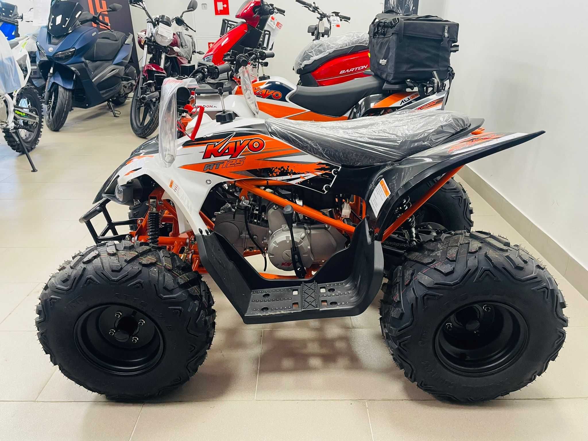 Quad Kayo AT125 dla dzieci, nowy, trwały, najlepszy wybór QuadON