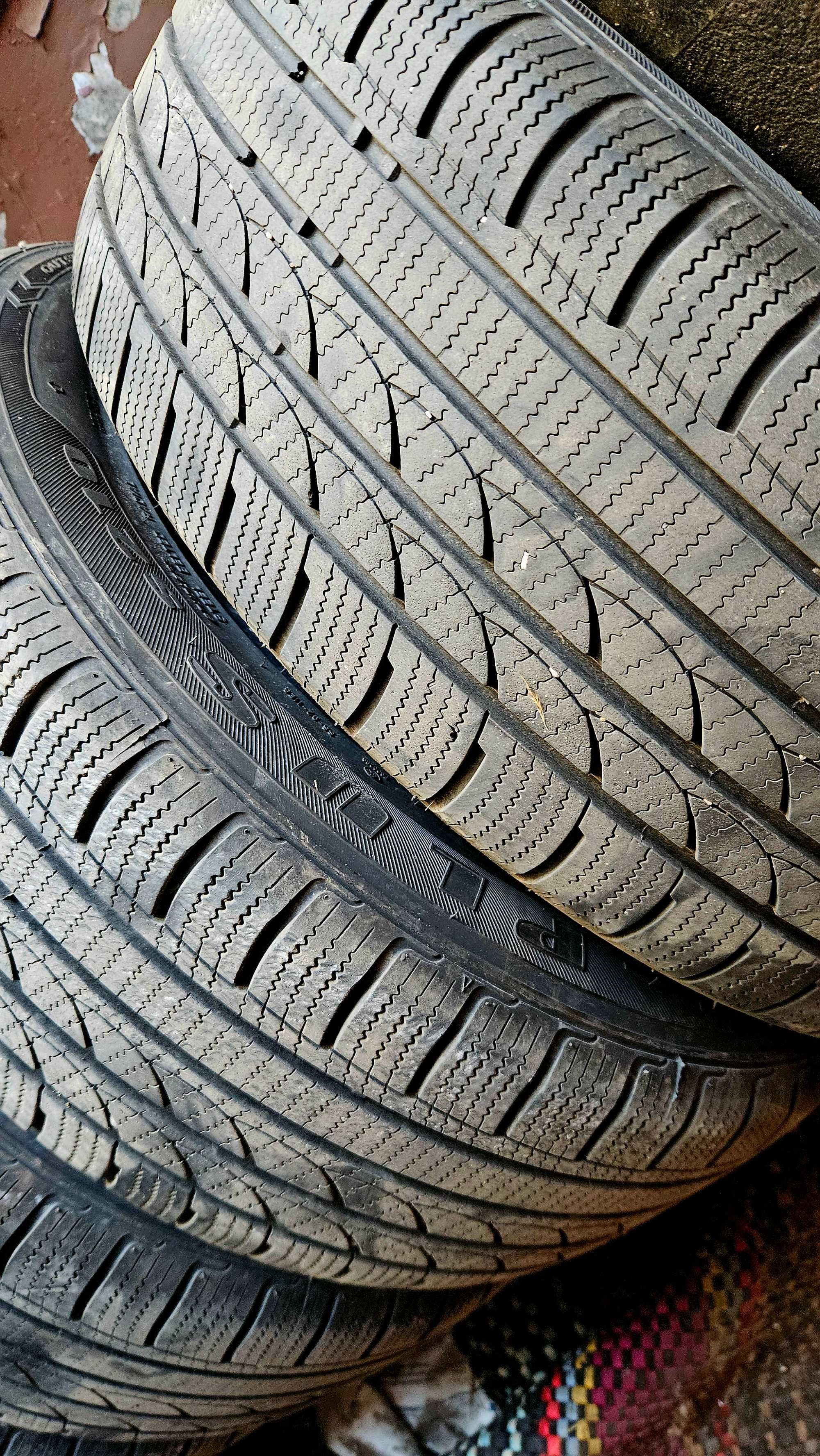 Sprzedam alufelgi z oponami zimowymi R17 215/55