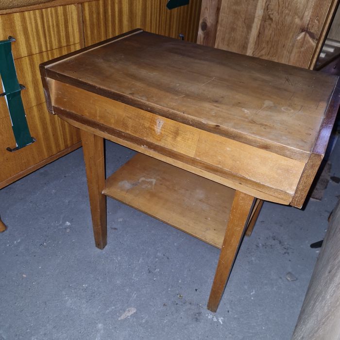 Unikatowa Szafeczka z szufladą prl/ szafka prl/