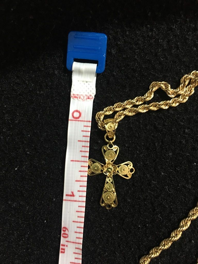 Vendo colar português em ouro 19k