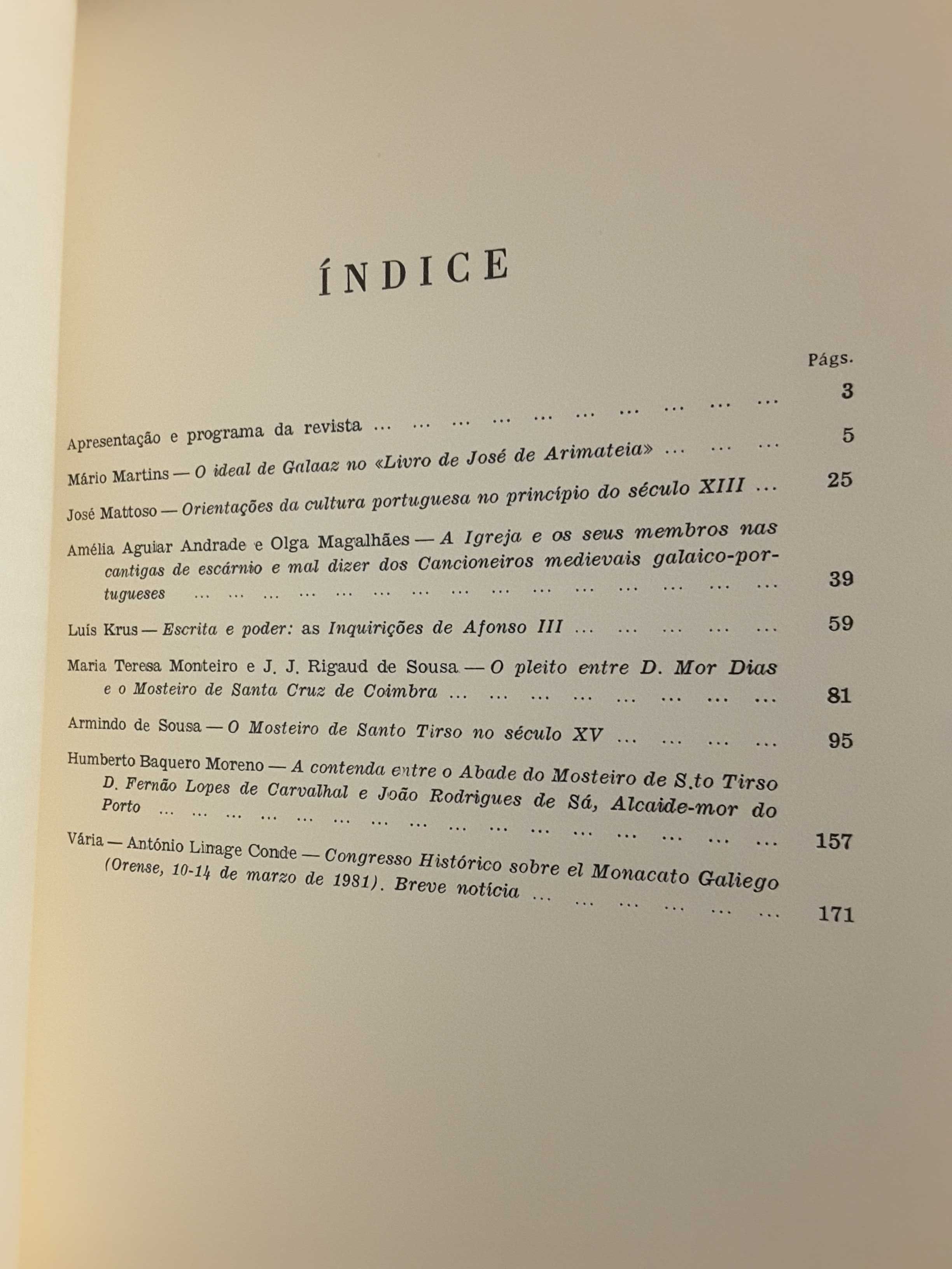 A Arte de Comer/ Mosteiro Cisterciense /Grijó/ Estudos Medievais
