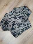 Sweter sweterek bluza crop top moro S/M