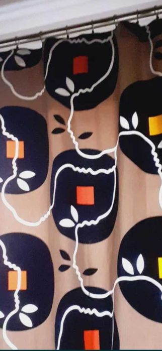 Zasłony krótkie bawełna designer Ikea