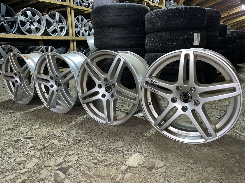 Універсальні диски 5/112 R17 8J ET28 гарний дизайн, стан супер