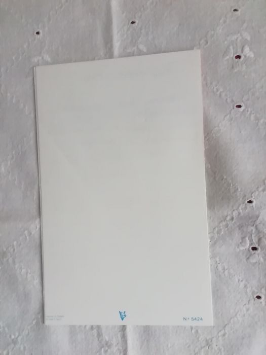 Mini postal de natal, espanhol