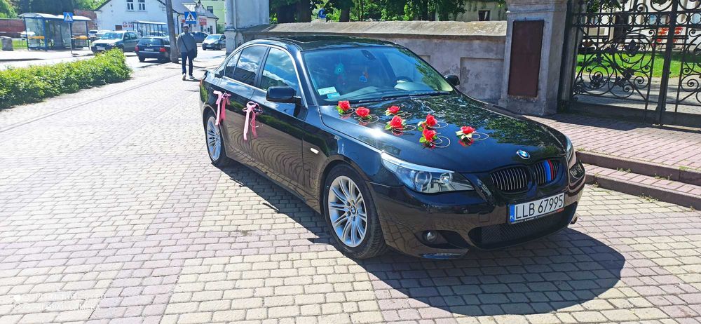 Auto Do Ślubu BMW 5 Limuzyna