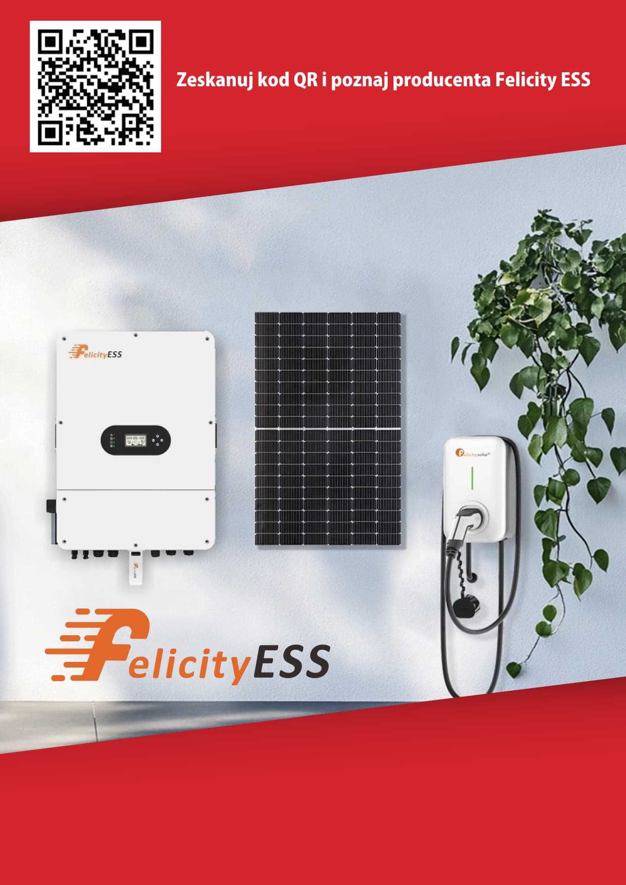 Magazyn energii 10 kWh FelicityESS 10kWh LiFePO4 ponad 6000 cykli