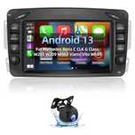 Radio Android 13 do Mercedes Benz C/CLK/G/Viano/Vito W203 W209 W463