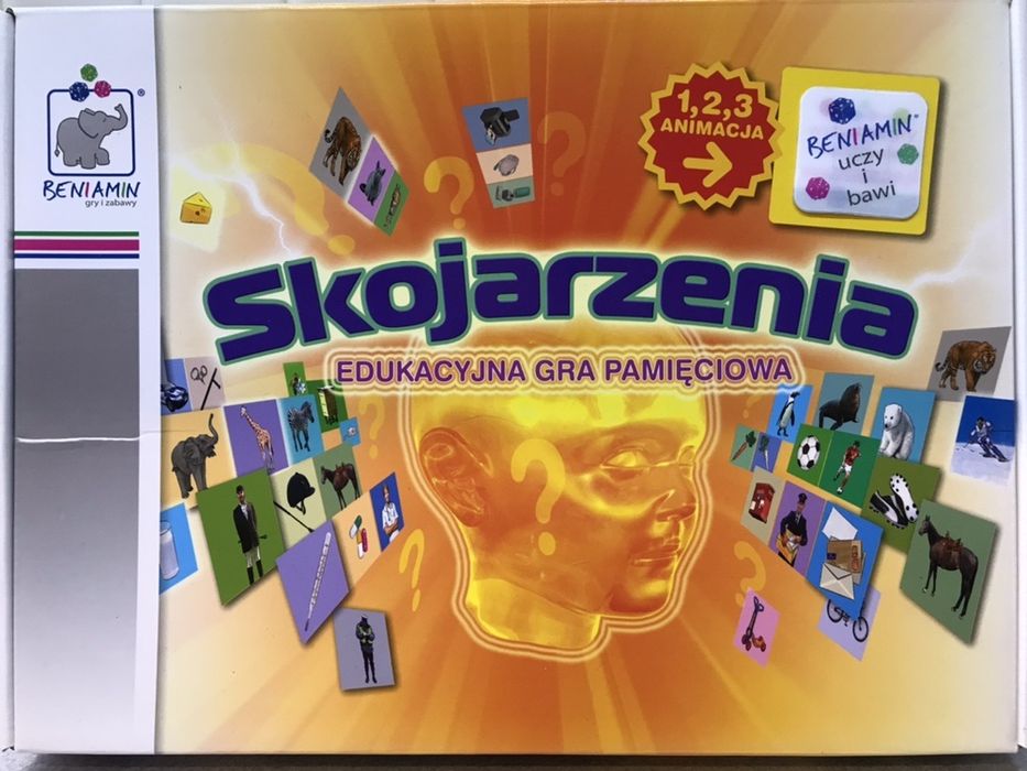 Edukacyjna gra pamięciowa SKOJARZENIA na prezent