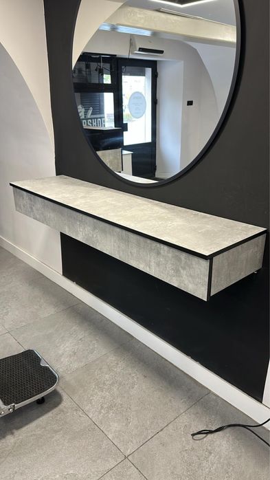 Szafka wisząca szara