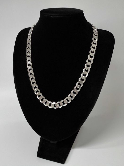 Srebrny Łańcuszek splot Pancerka 53 CM 97 GRAM ! PR. 925 Okazja !