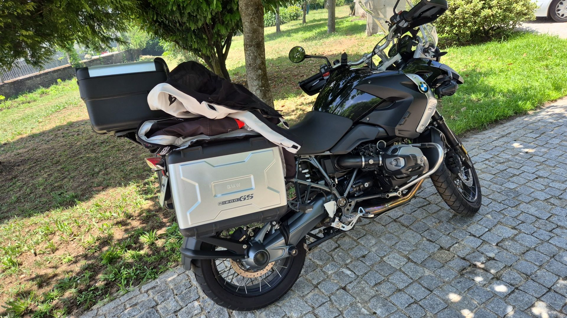 Mota Bmw gs 1200 r triple black  com varios extras