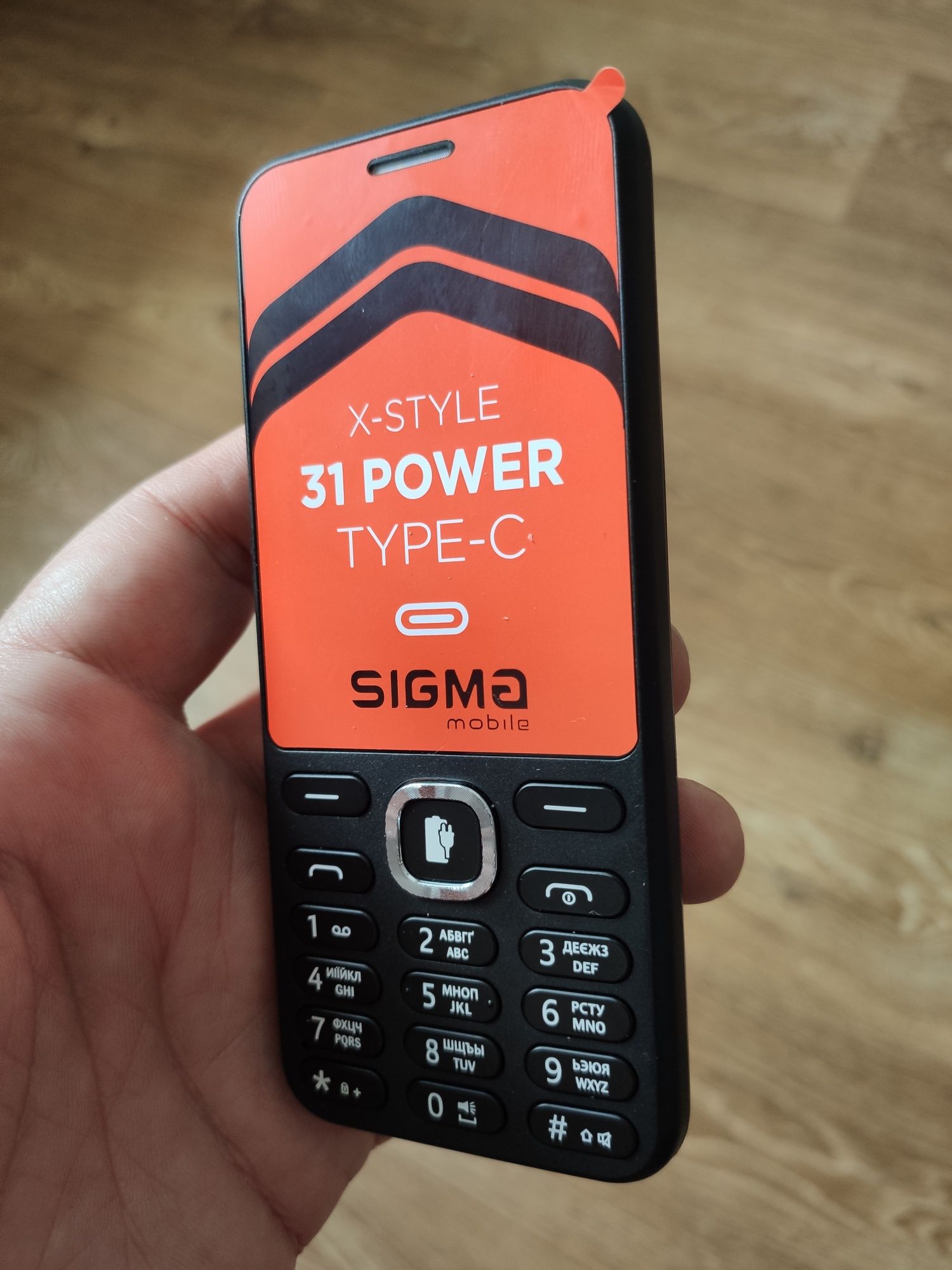 Мобільний телефон Sigma mobile X-style 31 Power TYPE-C Новий.