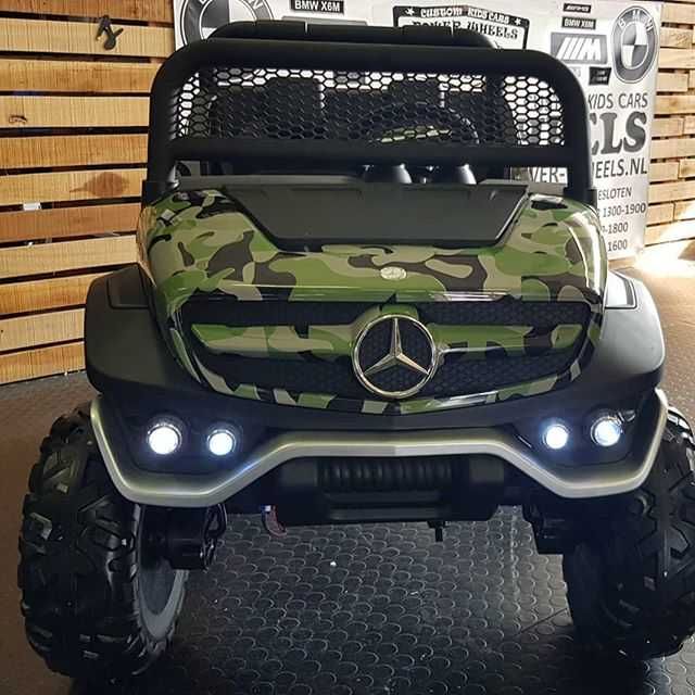 Nowy MERCEDES UNIMOG 4x4 auto BUGGY JEEP na akumulator XXL