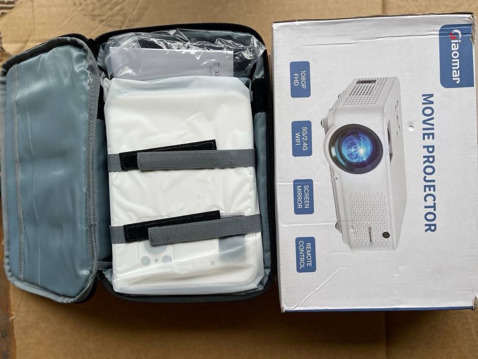 Портативний домашній кінопроєктор Ciaomar Movie Projector