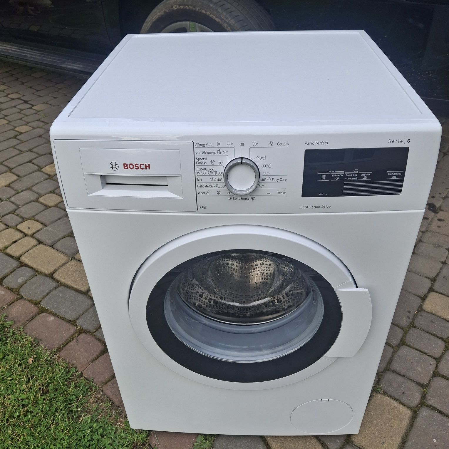 Bosch 6 Series 8кг, пральні машини, опт та  роздріб.