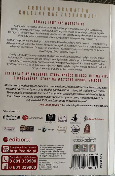 Książka Sponsor Tom 1