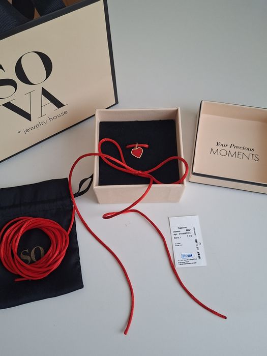 Золота підвіска Sova колекція співачки Kola "Біля серця"