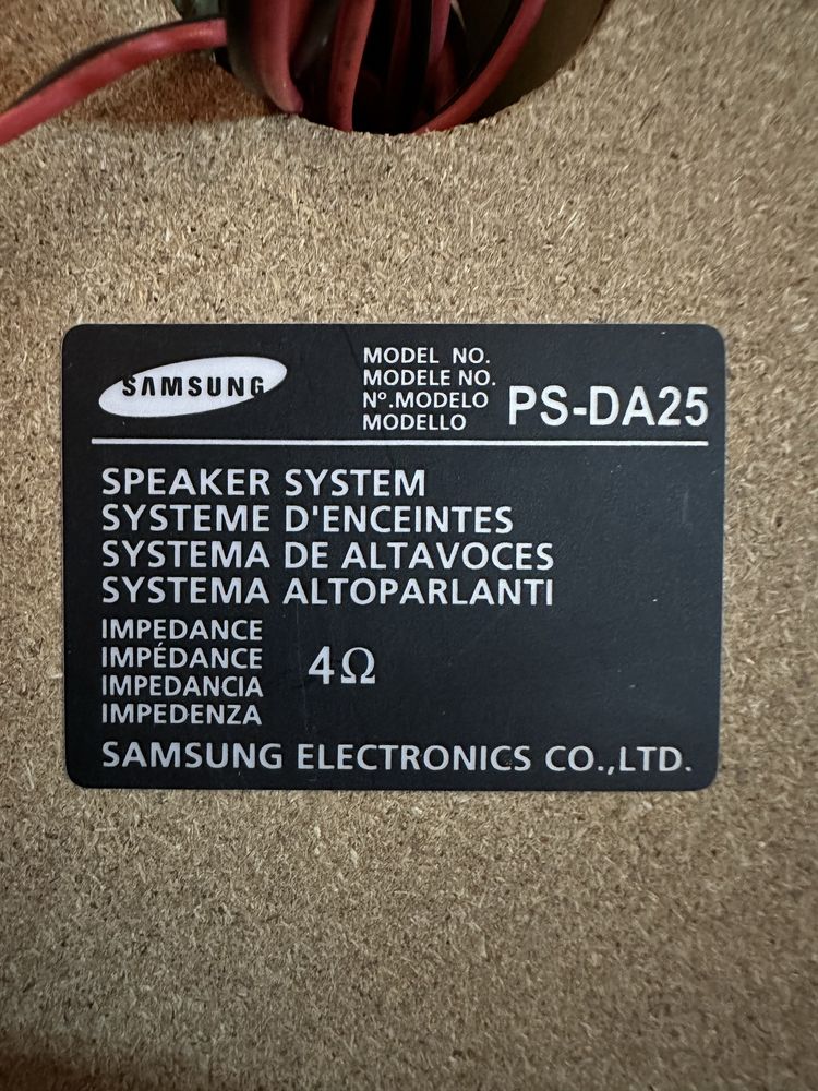 Аудіо система Samsung MM-DA25