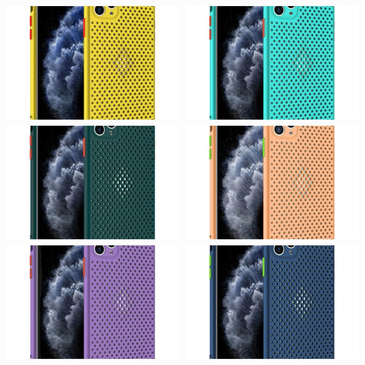 Etui Breath do Iphone 12 Mini ( 6 kolorów )