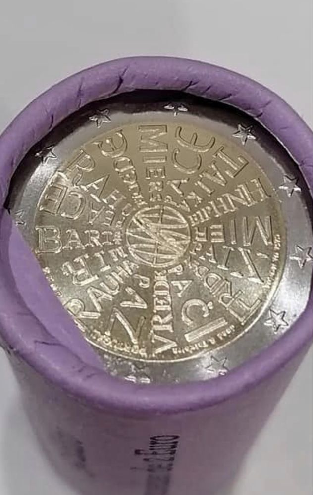 Moeda 2 EURO - Uma moeda pela Paz (Proof + BNC + UNC )