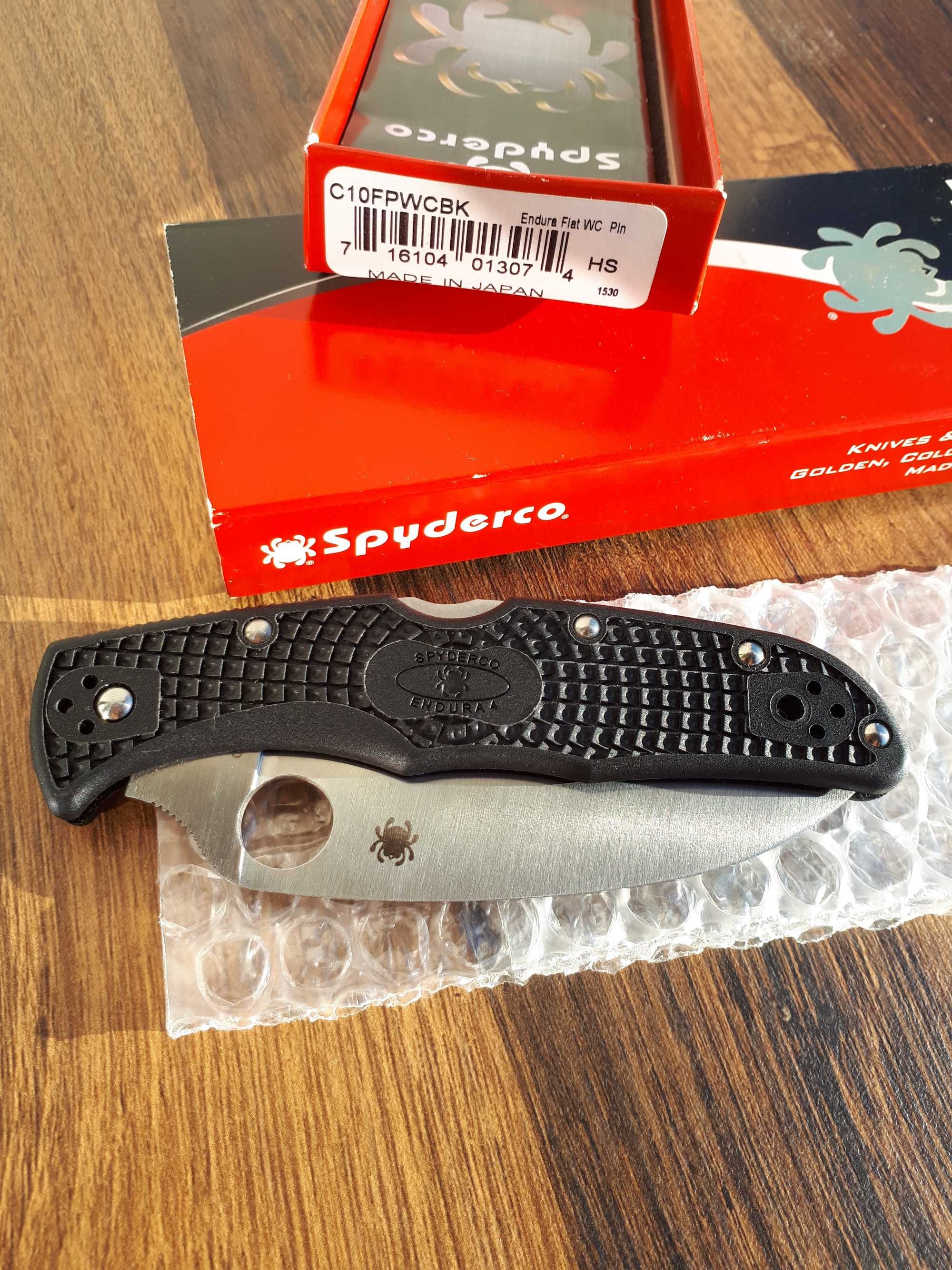 Spyderco Endura wharncliffe