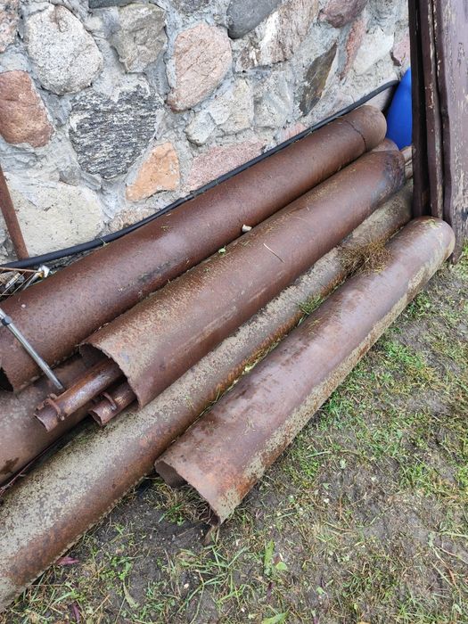 2.5zl za kg !!  Rury stalowe fi 250 i 280 grubość 10mm