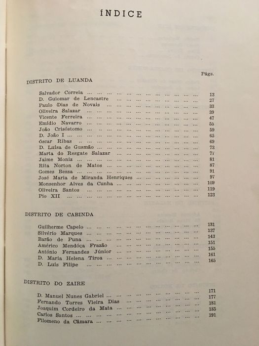 Cabo Verde-Moçambique-Missões/Patronos das Escolas de Angola